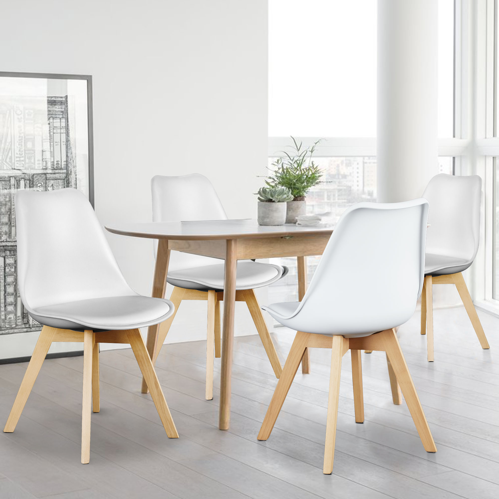 Adirondack Chair Wood - JHK из искусственной кожи обеденные стулья