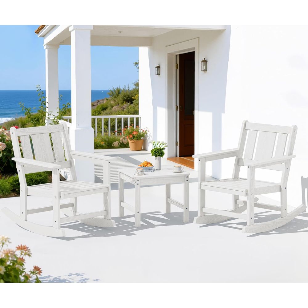 Outdoor Furniture Ofo - Набор из 2 уличных кресел-качалок с