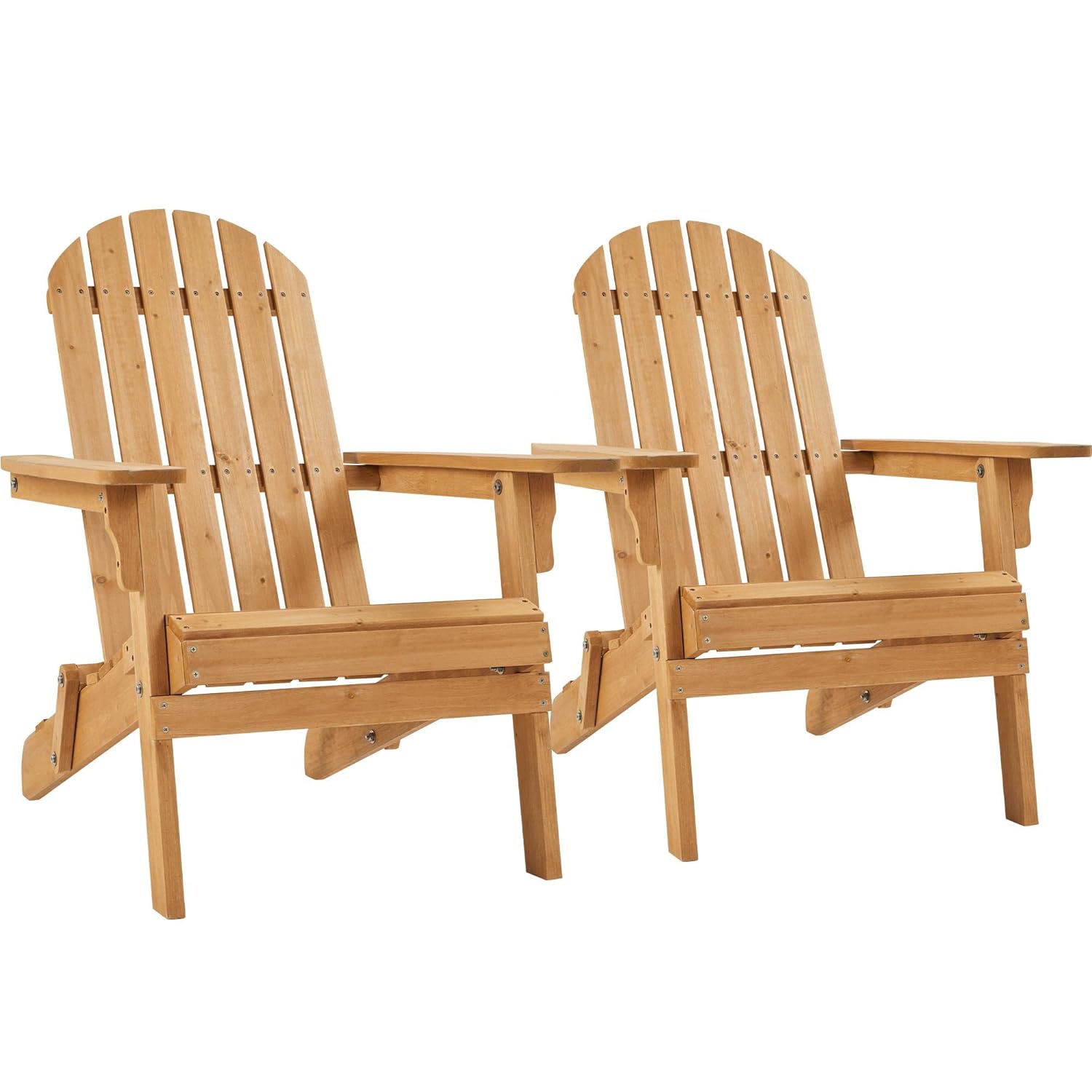 Outdoor Furniture Metal Chairs - Комплект из 2 складных садовых кресел