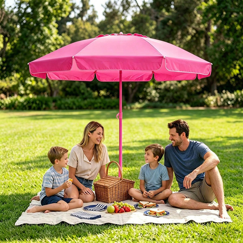 Outdoor Furniture Sunbrella - Пляжный зонт усиленный, ветроустойчивый, с защитой