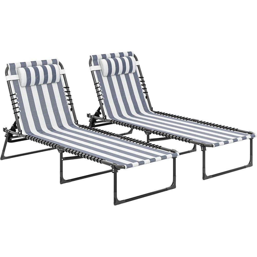 Outdoor Furniture Ofo - Набор уличных шезлонгов-кресел (2 шт.) с