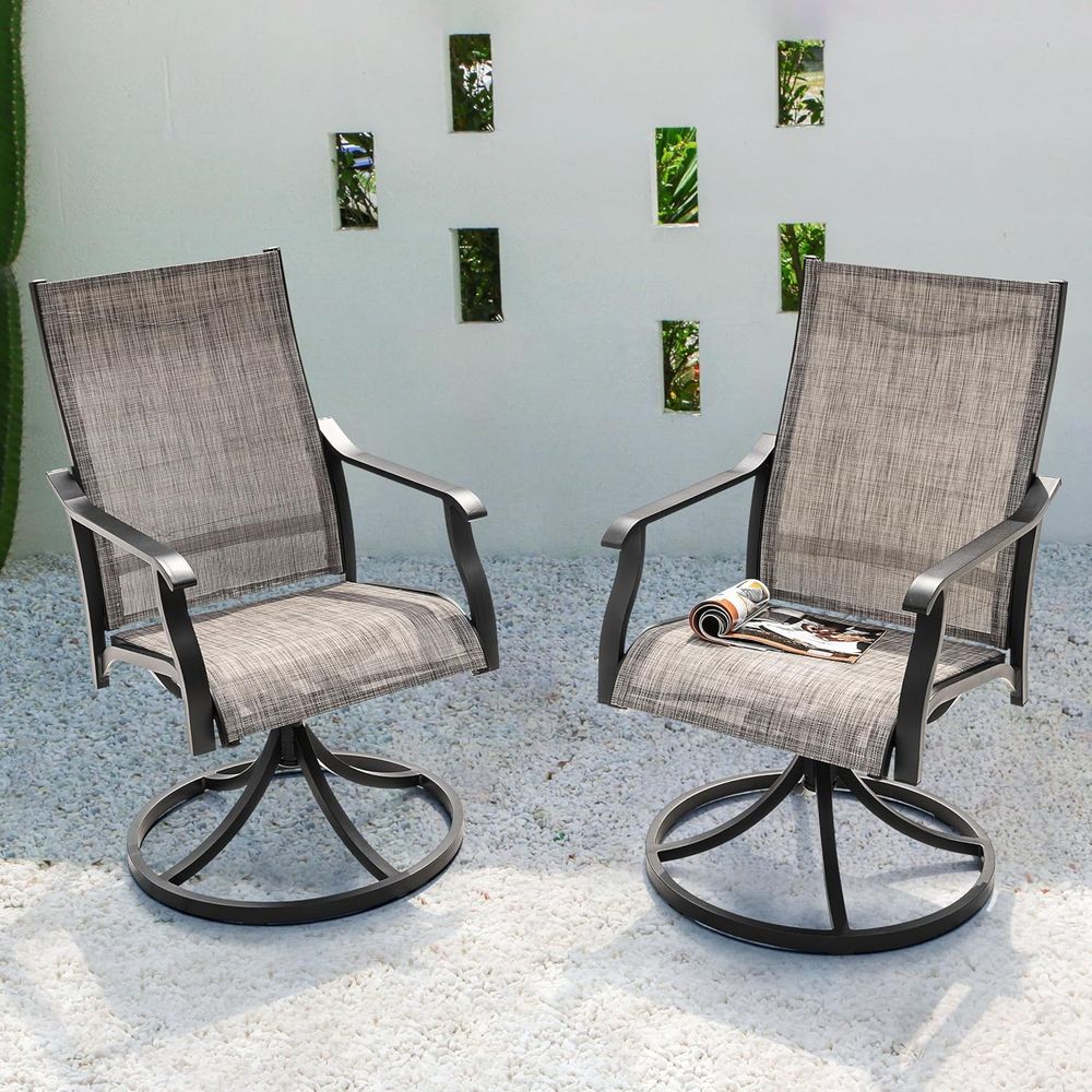 Outdoor Furniture Ofo - Набор из 2 поворотных стульев для
