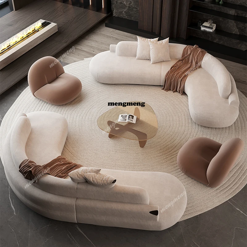 Outdoor Furniture L Shape - Мягкие диваны-пуфы для гостиной, милые скандинавские