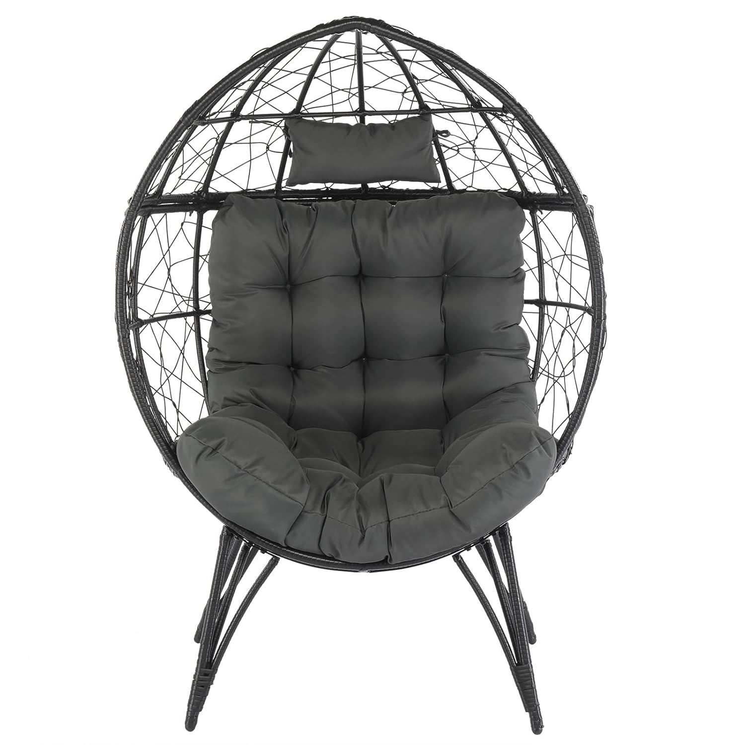 Outdoor Furniture Egg Chair - Уличное кресло-яйцо из ротанга увеличенного размера