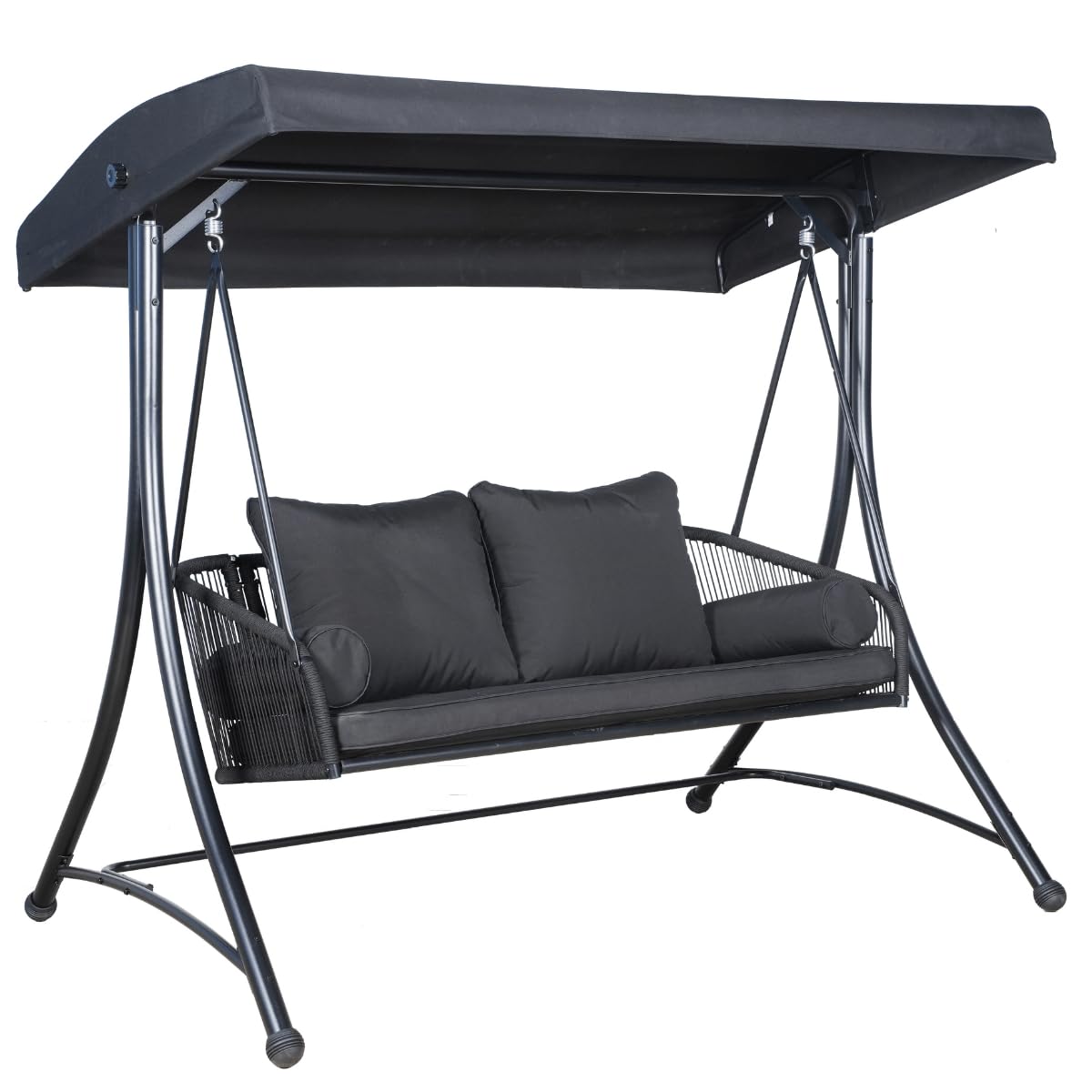 Outdoor Furniture Ofo - Садовые качели Ramona Premium с навесом