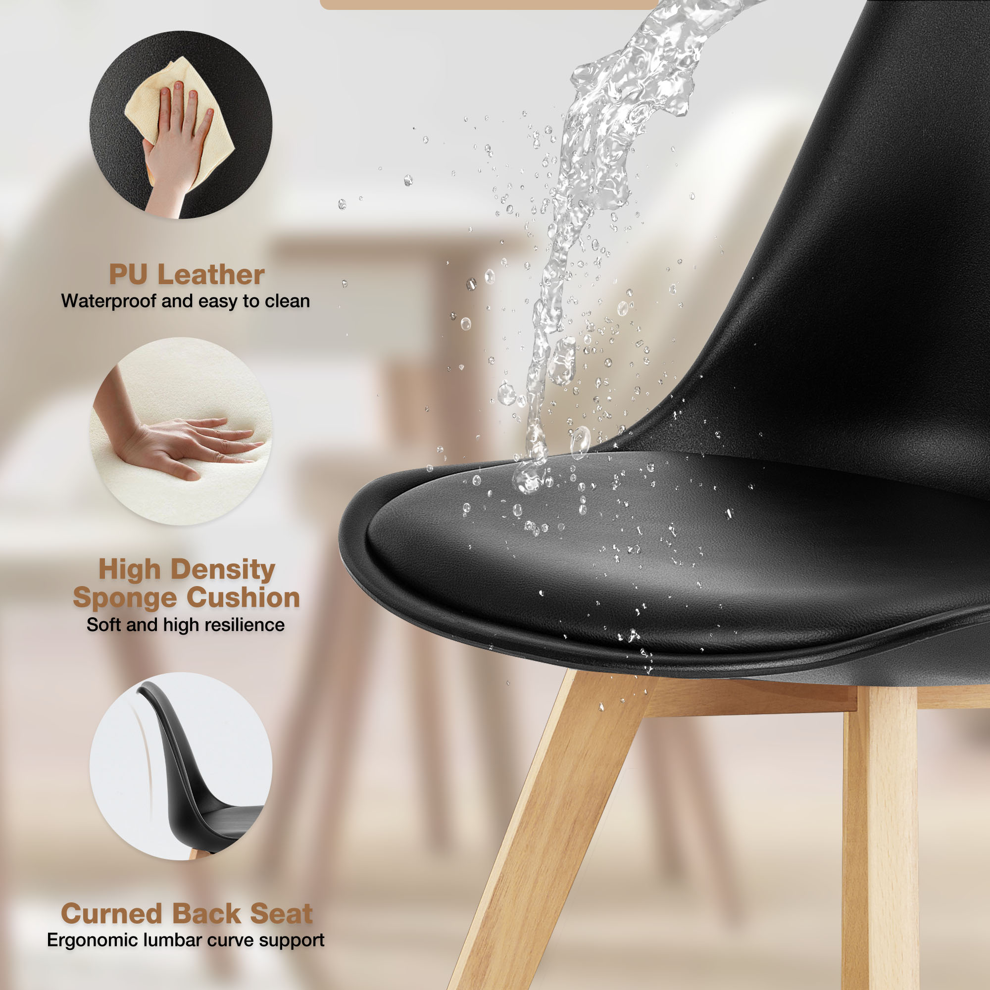 JHK из искусственной кожи обед – обзор и цена Adirondack Chair Wood