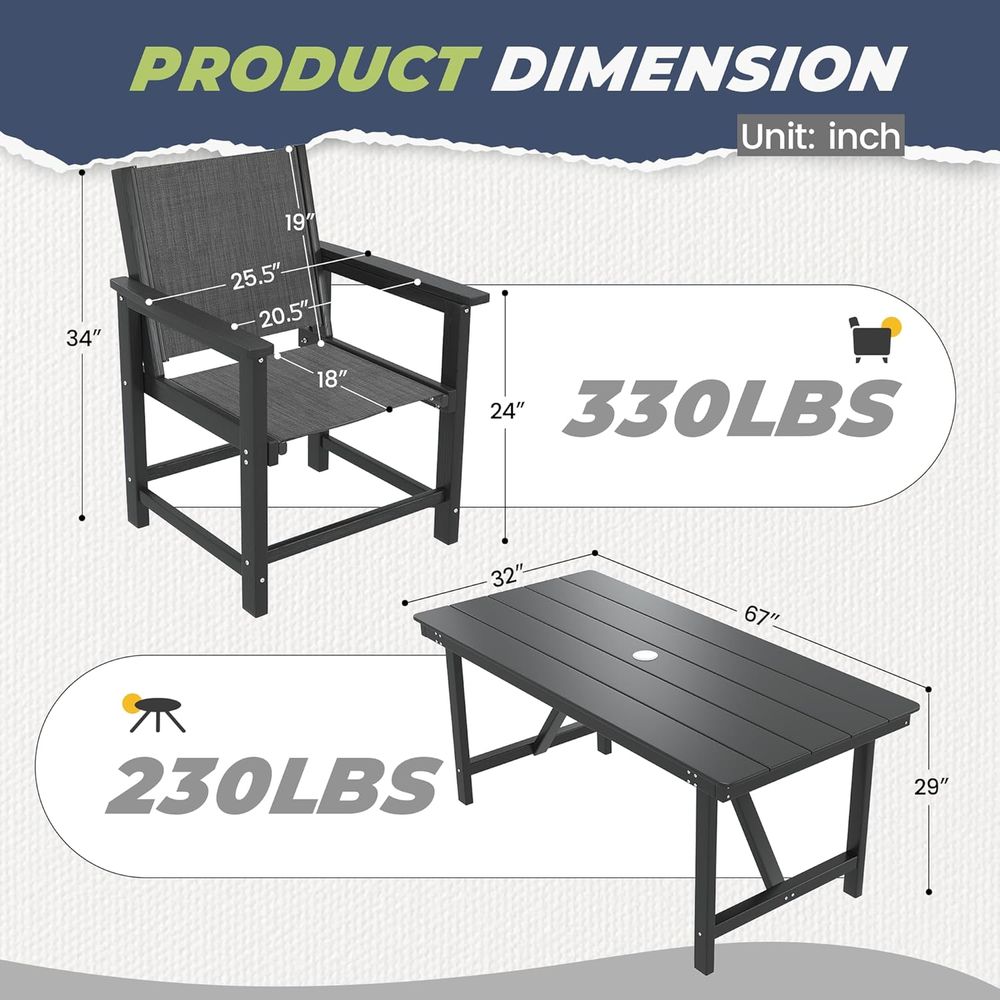 Набор для уличной обеденной зо – обзор и цена Outdoor Furniture Ofo