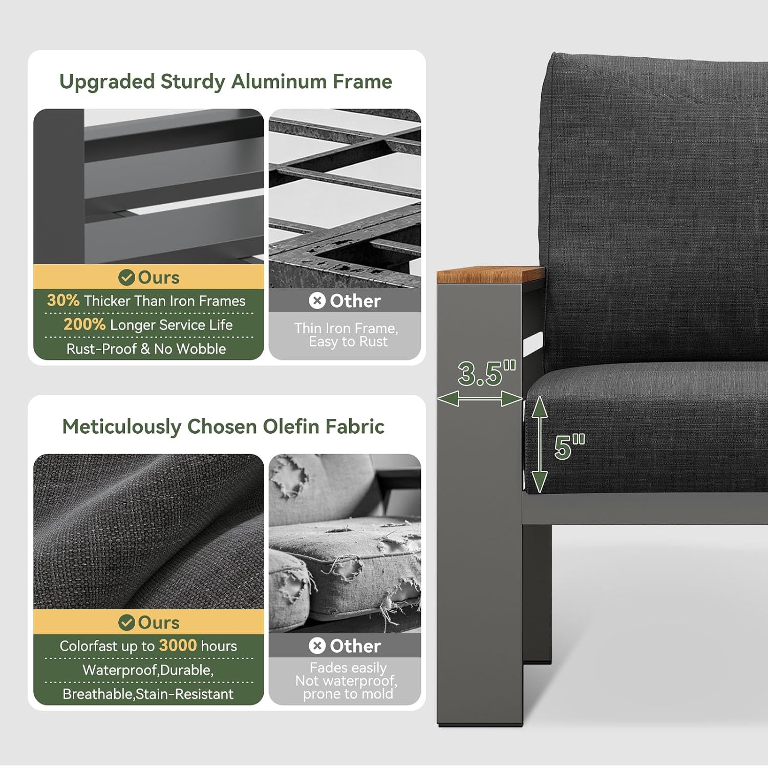 Комплект садовой мебели, алюми – обзор и цена Outdoor Furniture Ideas