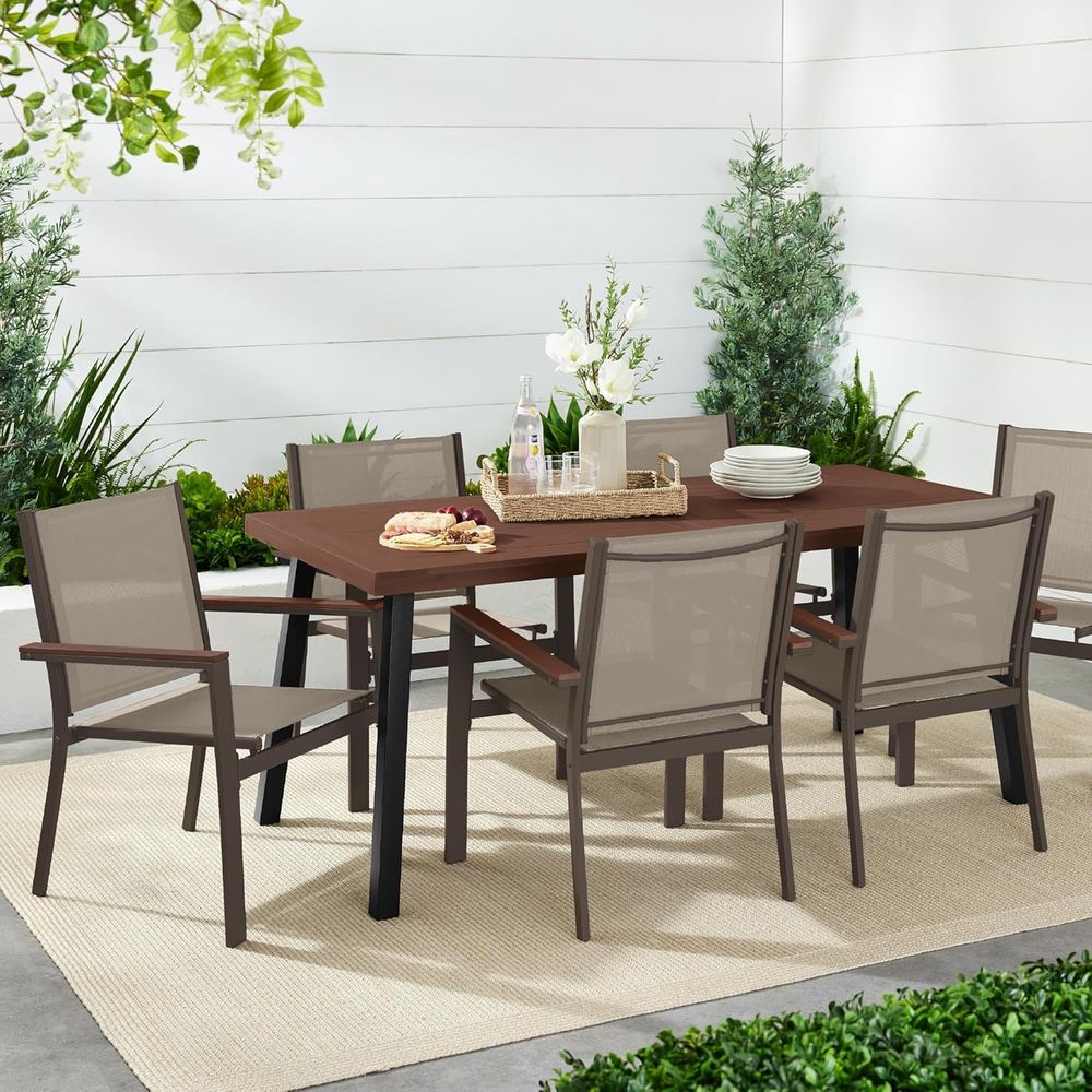 Складные уличные стулья из тек – обзор и цена Outdoor Furniture Metal Chairs