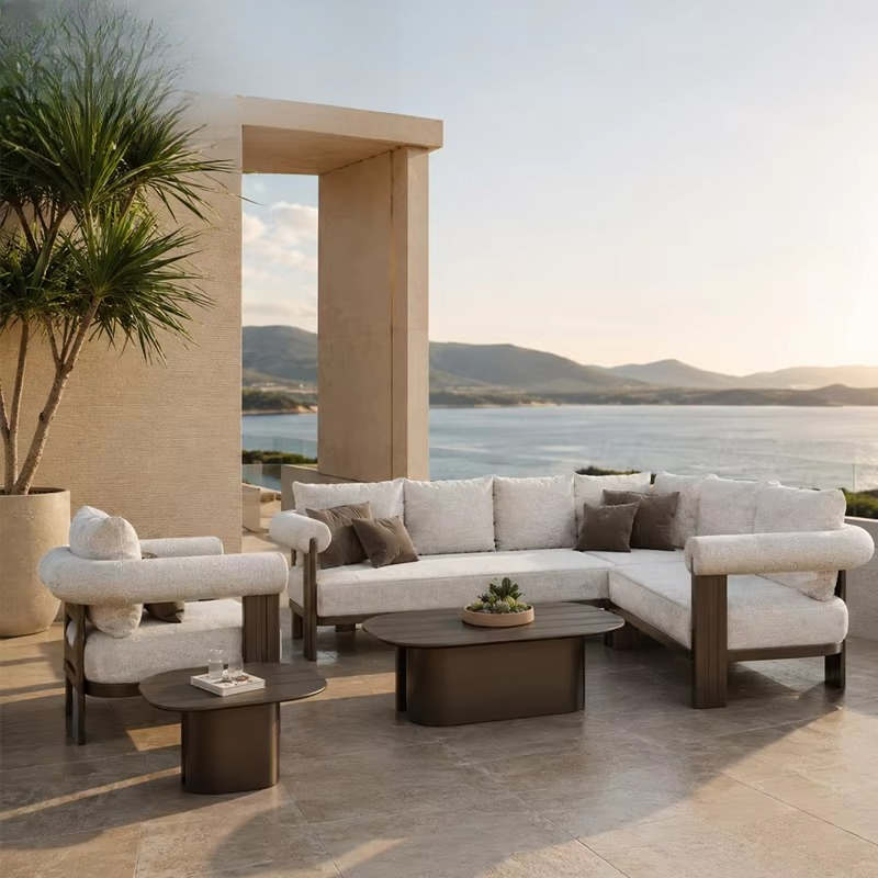 # Роскошный диванный гарнитур  – обзор и цена Outdoor Furniture L Shape