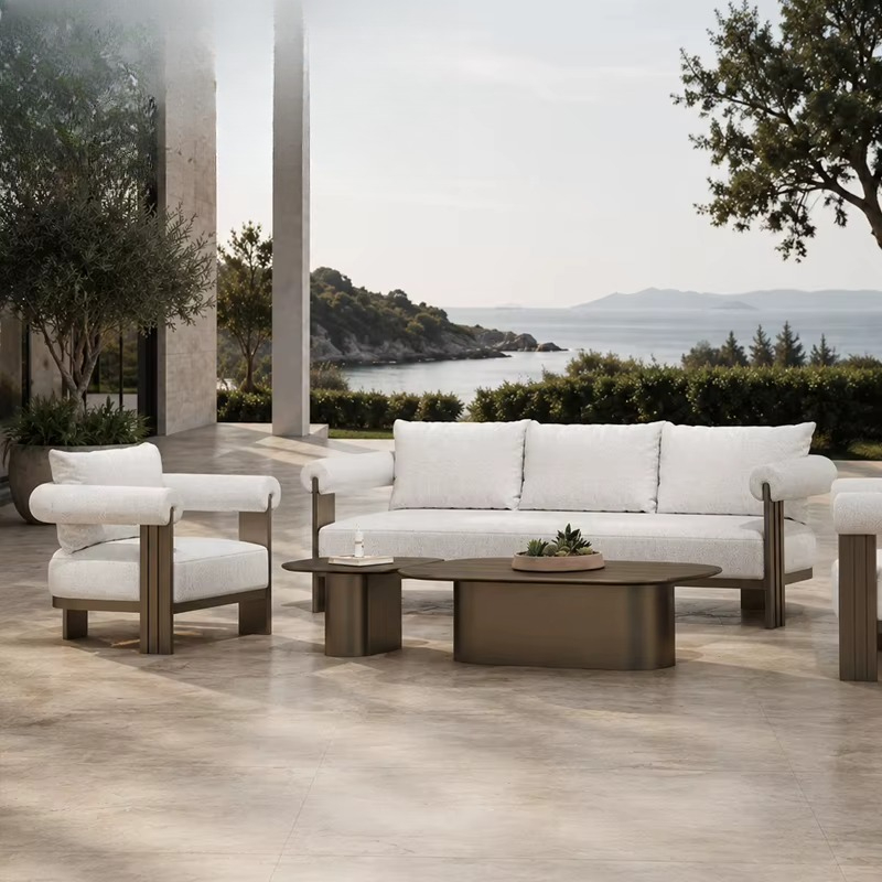 # Роскошный диванный гарнитур  – обзор и цена Outdoor Furniture L Shape