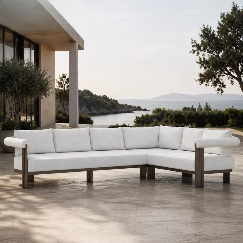 # Роскошный диванный гарнитур  – обзор и цена Outdoor Furniture L Shape
