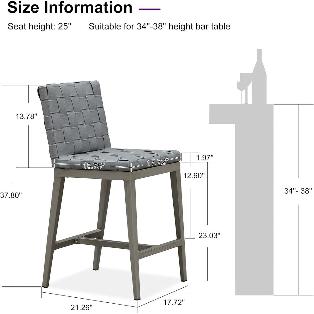 Набор из 2 барных стульев для  – обзор и цена Outdoor Furniture Ofo