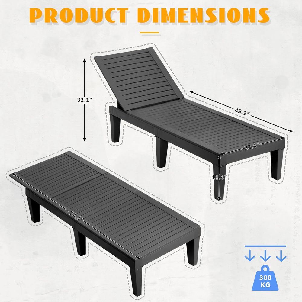 Комплект из 2 легких водонепро – обзор и цена Outdoor Furniture Ofo