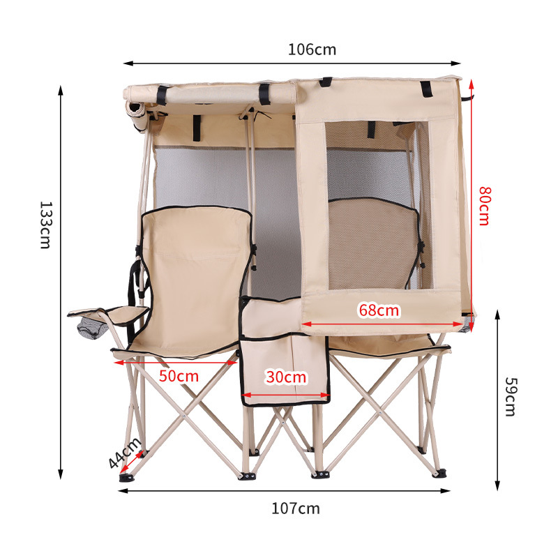 Складное двухместное кресло-ше – обзор и цена Outdoor Furniture Plus