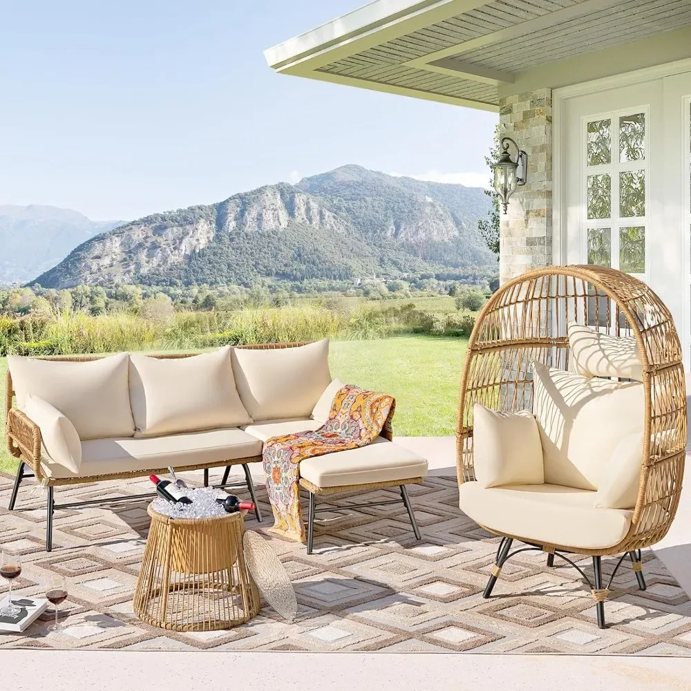 Наборы мебели для патио в стил – обзор и цена Outdoor Furniture Egg Chair