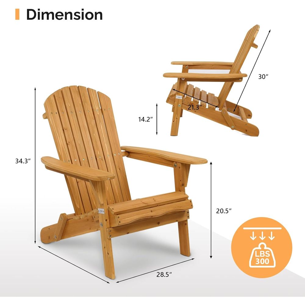 Набор складных стульев Адиронд – обзор и цена Outdoor Furniture Ofo