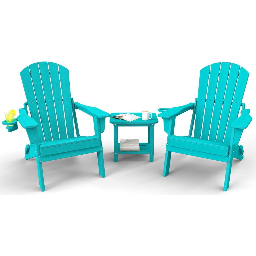 Набор из 3 складных кресел Ади – обзор и цена Adirondack Chair Wood