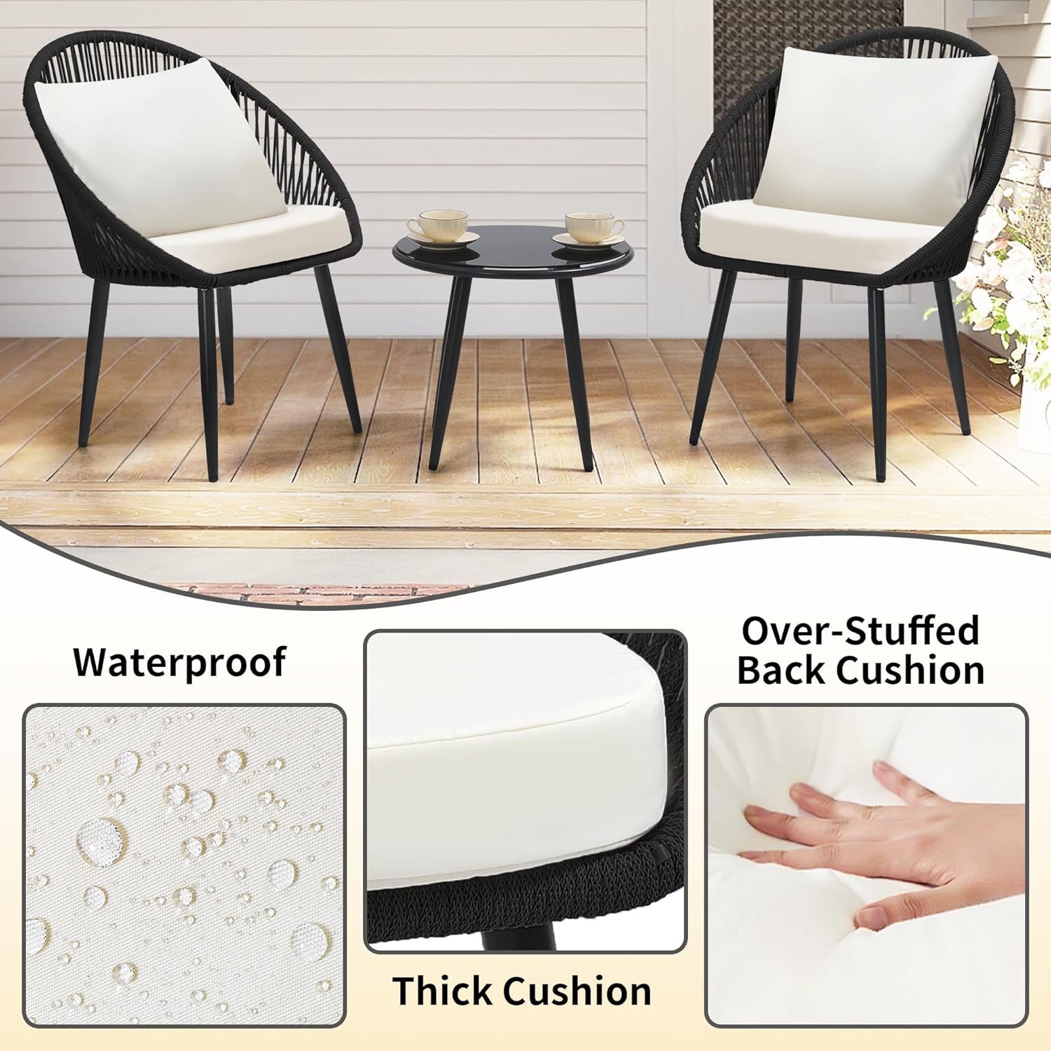 Комплект для бистро из 3 предм – обзор и цена Outdoor Furniture Ideas