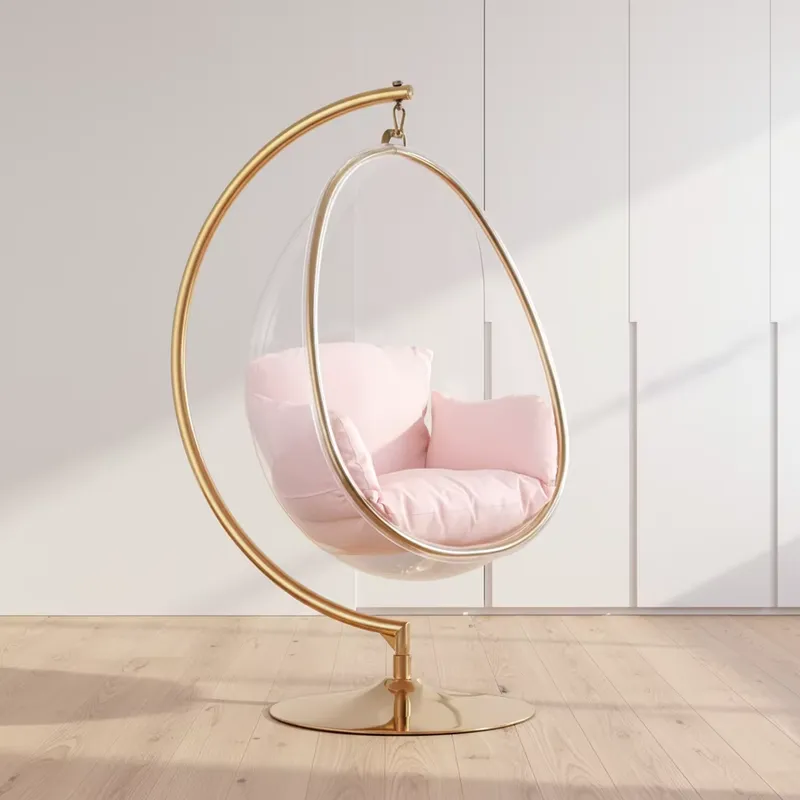 Прозрачное акриловое подвесное – обзор и цена Outdoor Furniture Egg Chair