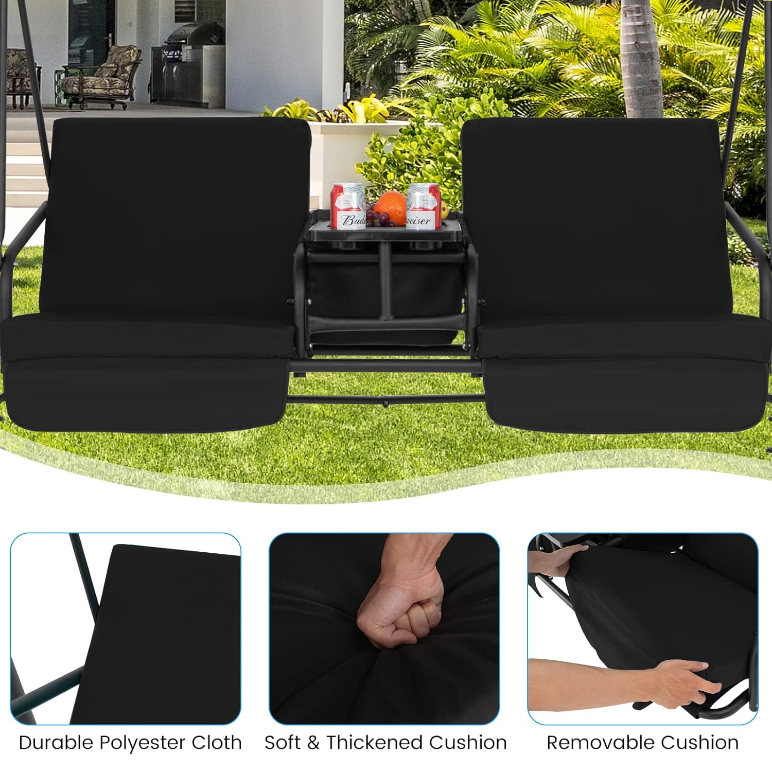 Двухместные садовые качели с о – обзор и цена Outdoor Furniture Ofo
