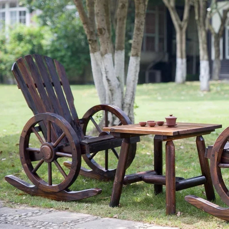 l уличное кресло-качалка из це – обзор и цена Adirondack Chair Wood