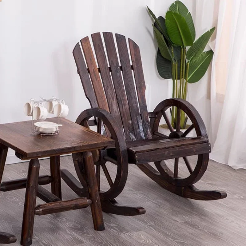 l уличное кресло-качалка из це – обзор и цена Adirondack Chair Wood