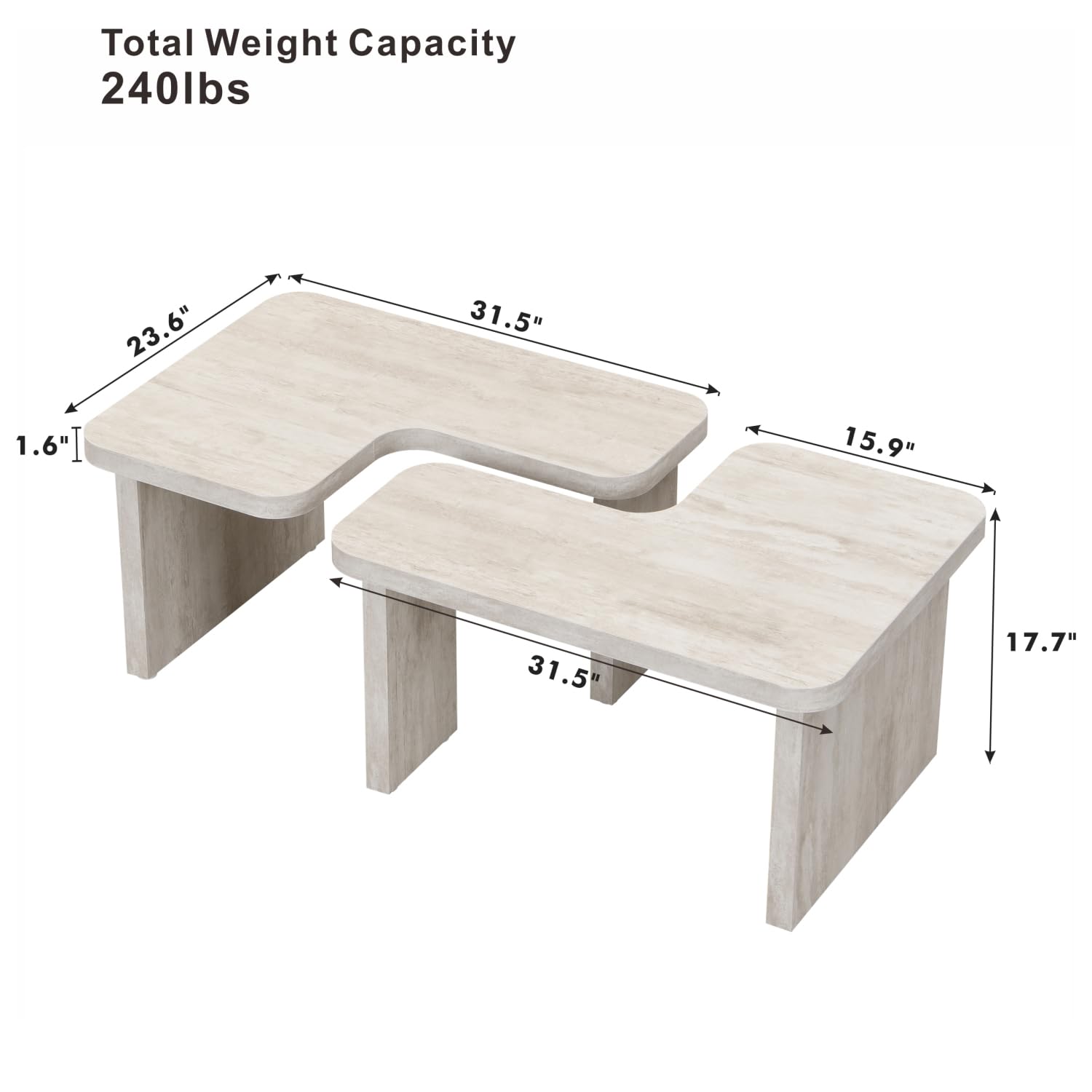 Прямоугольный разборный деревя – обзор и цена Outdoor Furniture L Shape