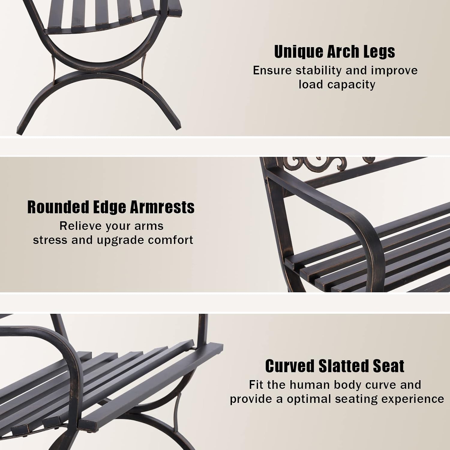Бронзовая садовая скамья 50 дю – обзор и цена Outdoor Furniture Metal Chairs