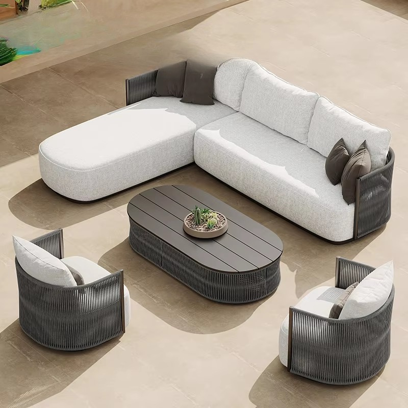 Набор для патио, садовый бассе – обзор и цена Outdoor Furniture L Shape