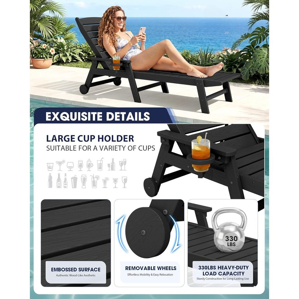 Комплект уличных шезлонгов из  – обзор и цена Outdoor Furniture Ofo