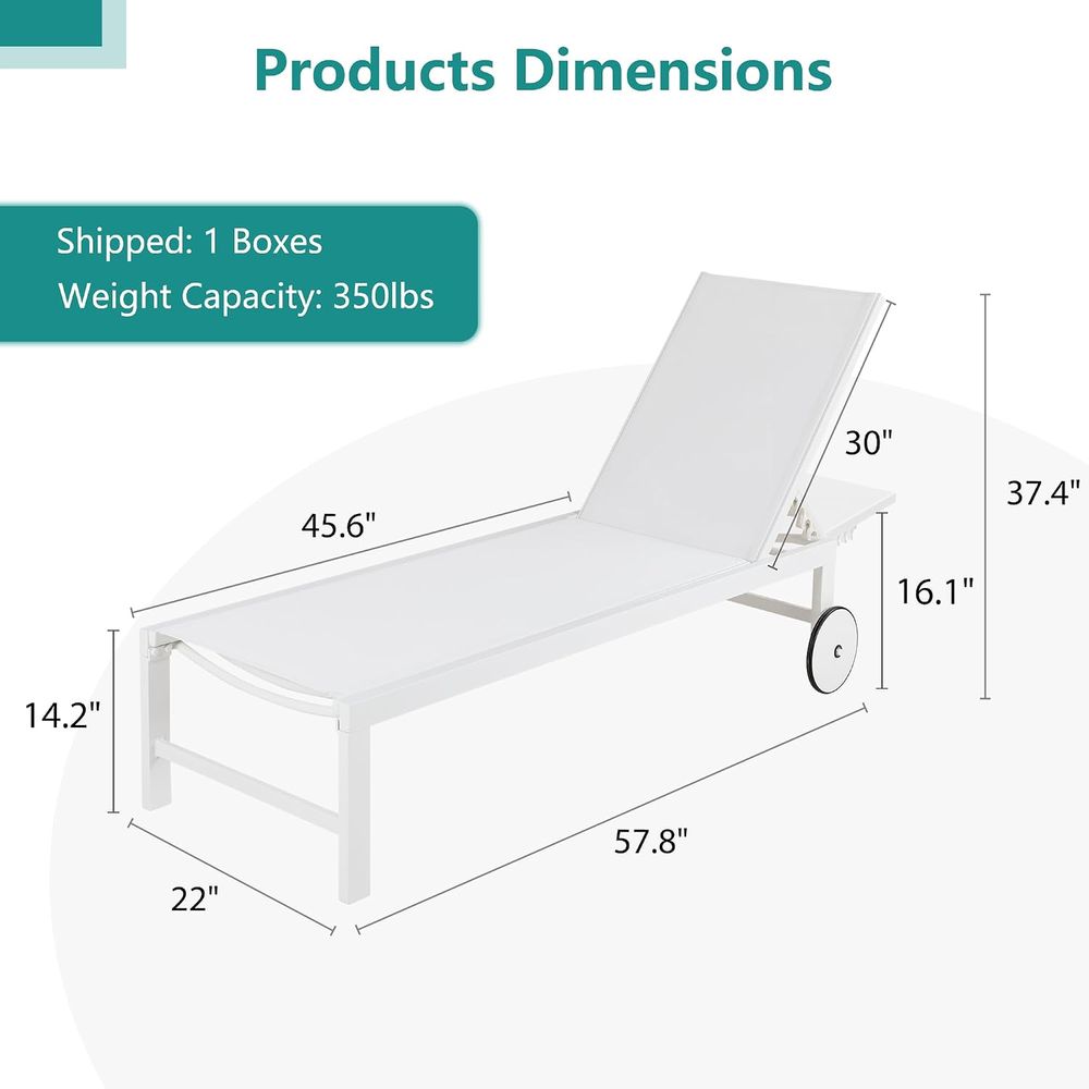 Комплект из 2 шезлонгов для па – обзор и цена Outdoor Furniture Ofo