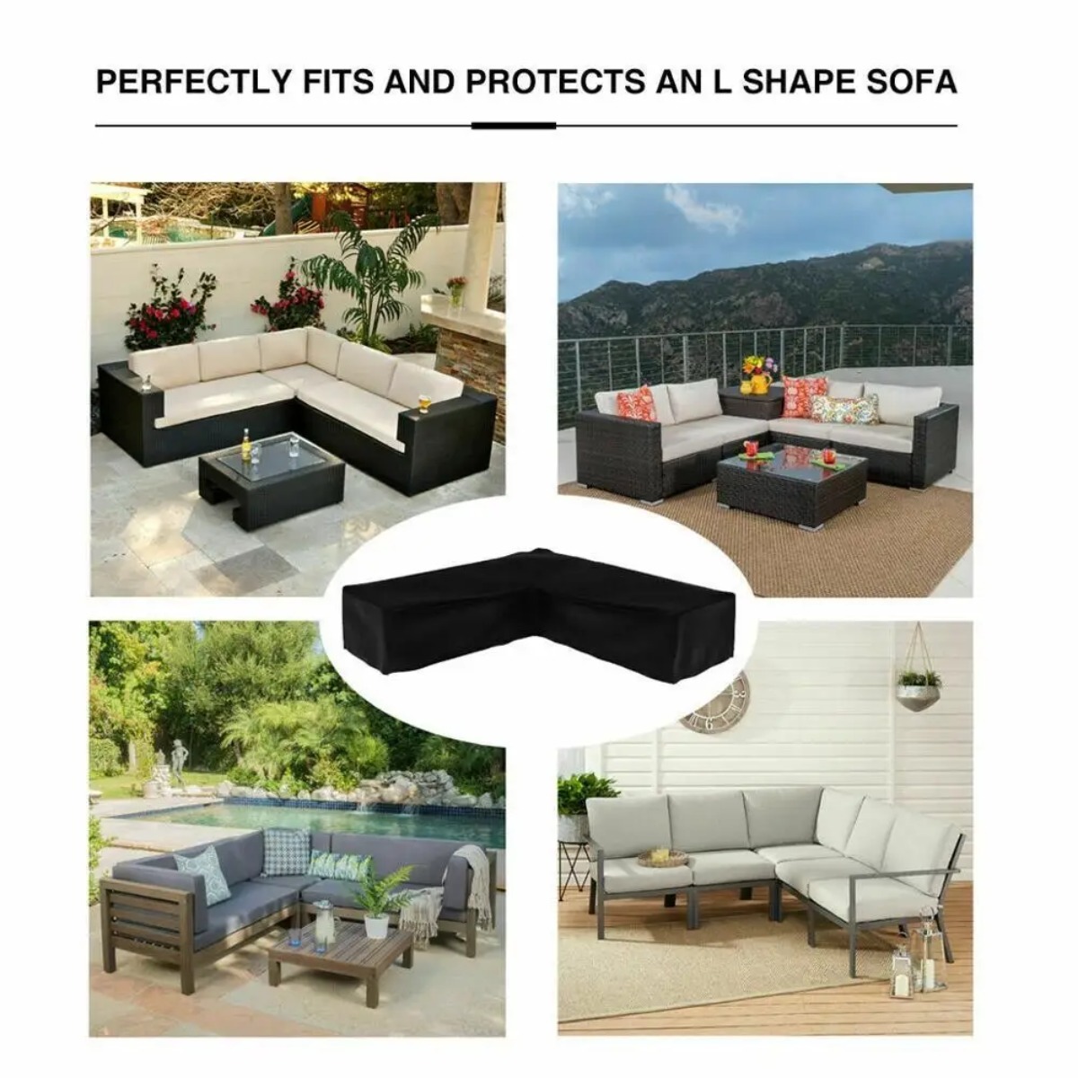 Чехол для L-образного уличного – обзор и цена Outdoor Furniture L Shape